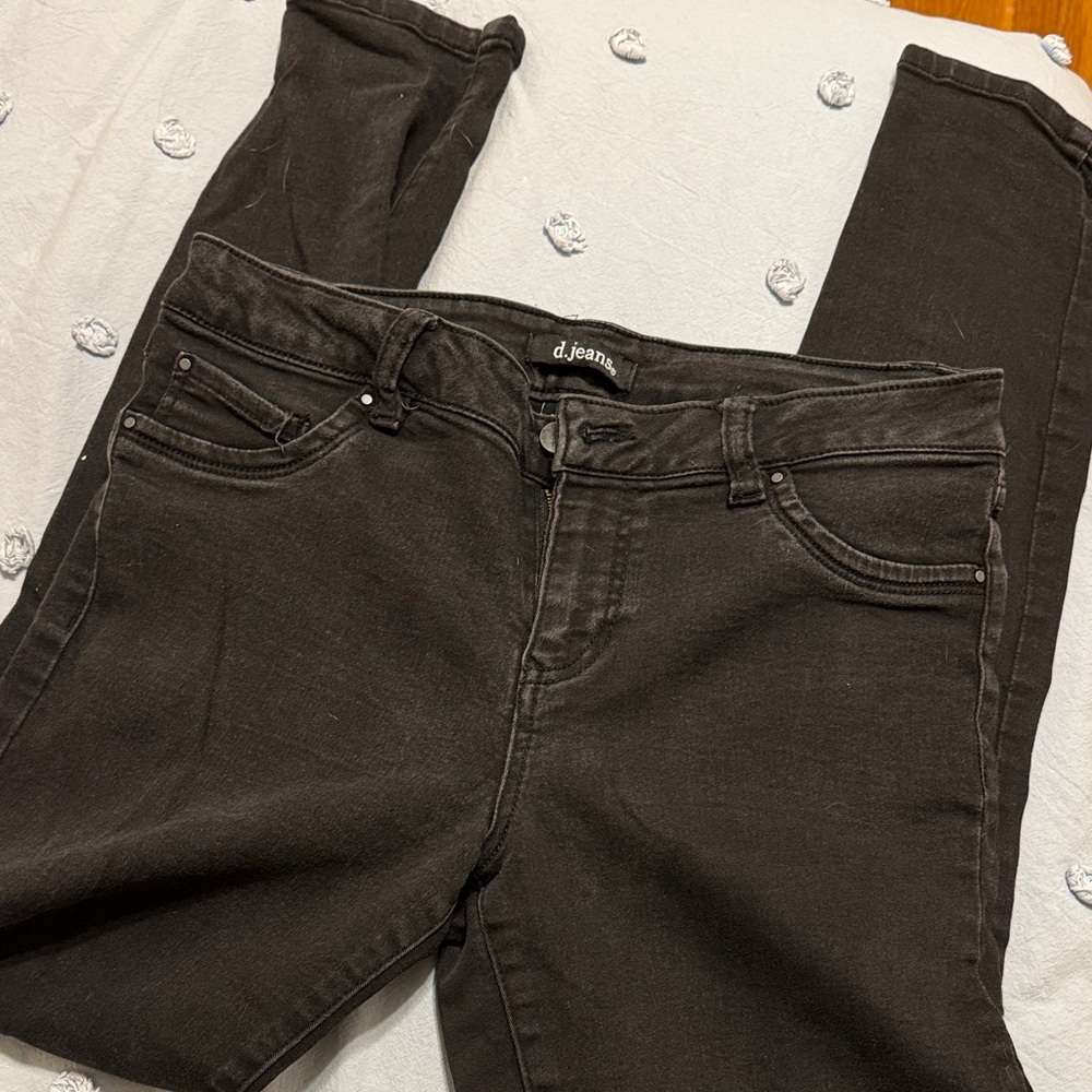D. Jeans Women's Charcoal Skinny Jeans